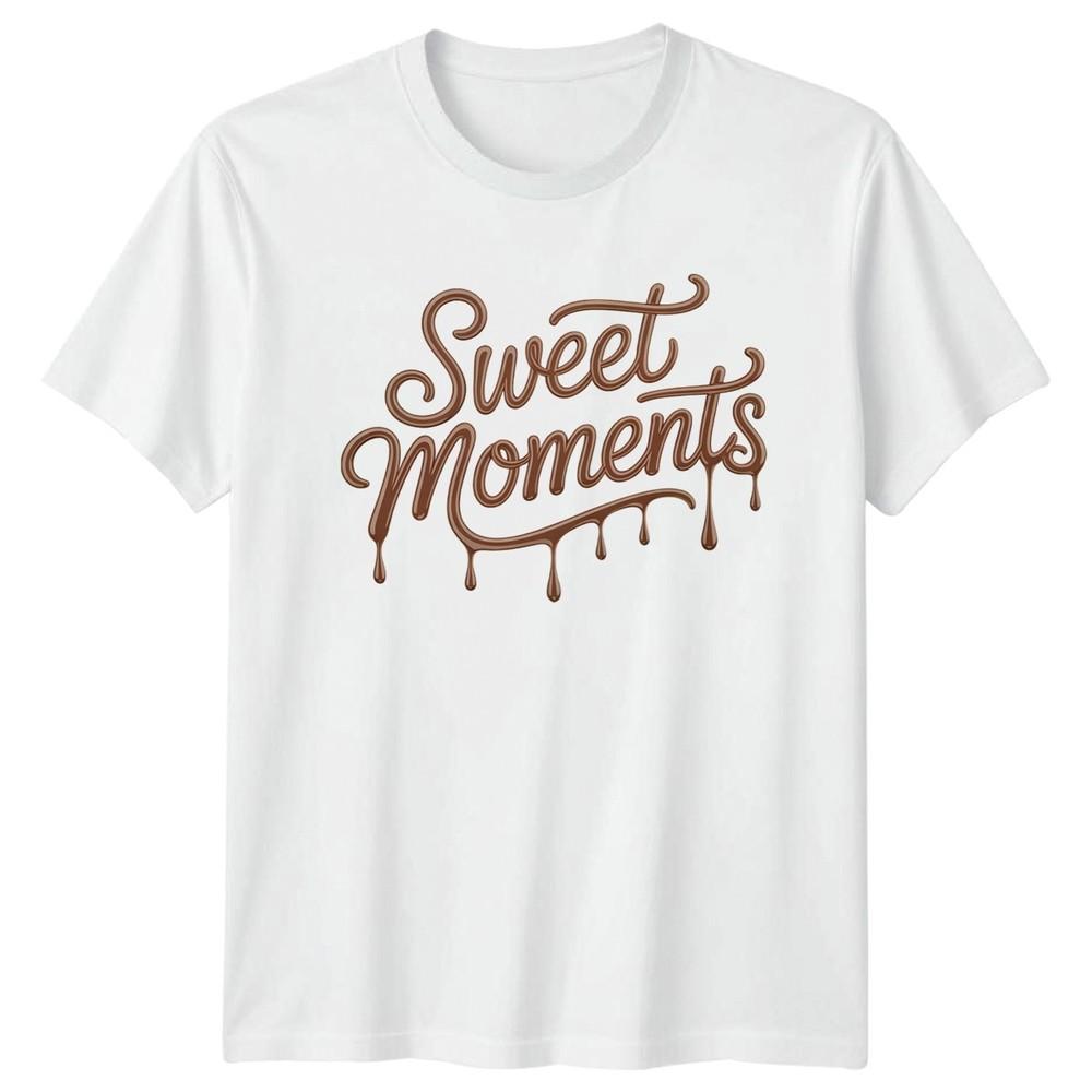 Sweet MoUnisexts TShirt Chocolate Lover Food Dessert Birthday Gift For Him And Her S