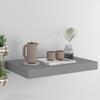 VidaXL Floating Wall Shelf Grey 40x23x3.8 Cm MDF