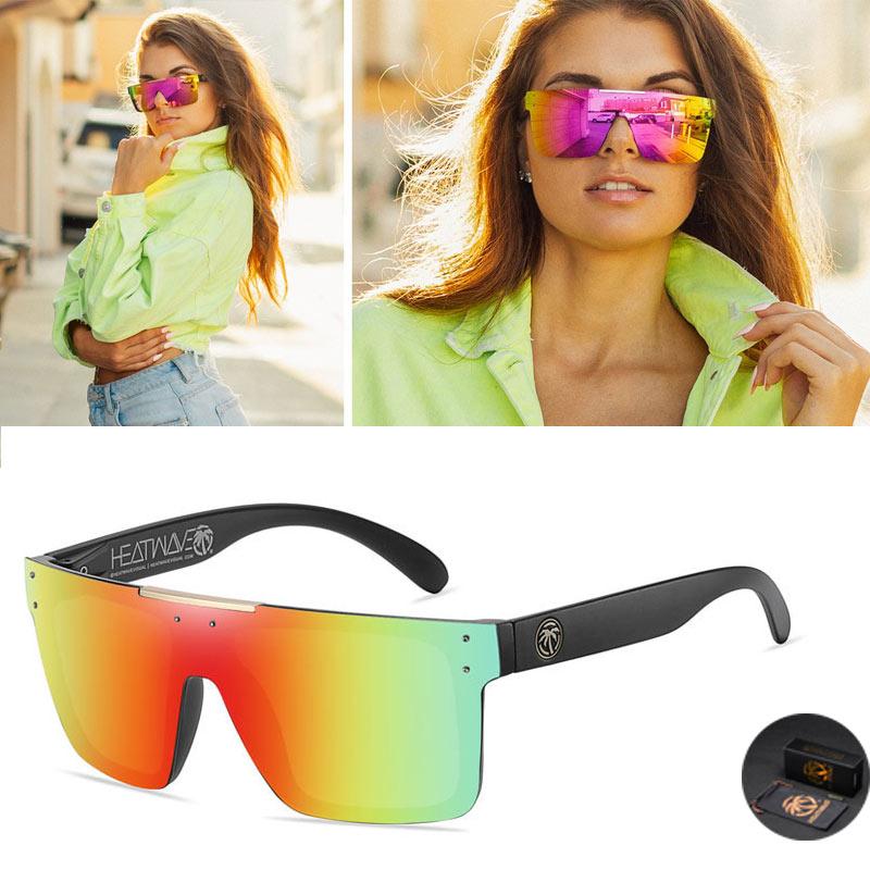 2024 brandneue Hitzewelle polarisierte Sonnenbrille Markendesign für Männer
