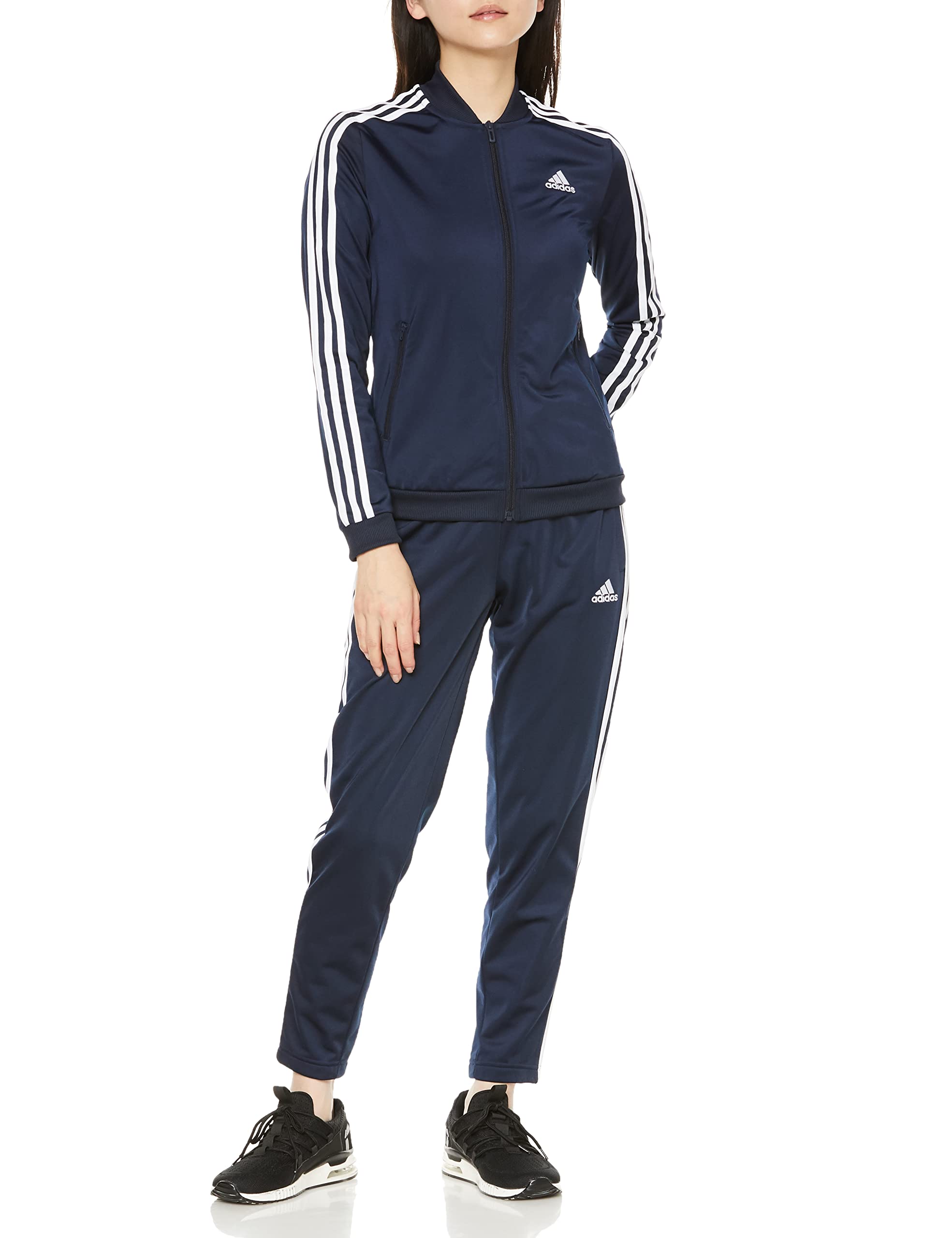 

Adidas Essentials Tracksuit Set for Legend Ink L 3-Stripes Women, (HM1914)