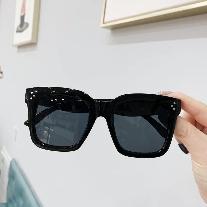 Brand Square Sunglasses  Women Fashion Trends Luxury Designer Cat Eye Oversized Sunglasses Female Gradient Eyewear Oculos
