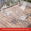 Outdoor Rattan Style Patio Dining Set