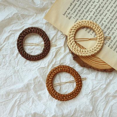 Hair Clip, Updo, Matte Hair Pin, Zurini Round Pin