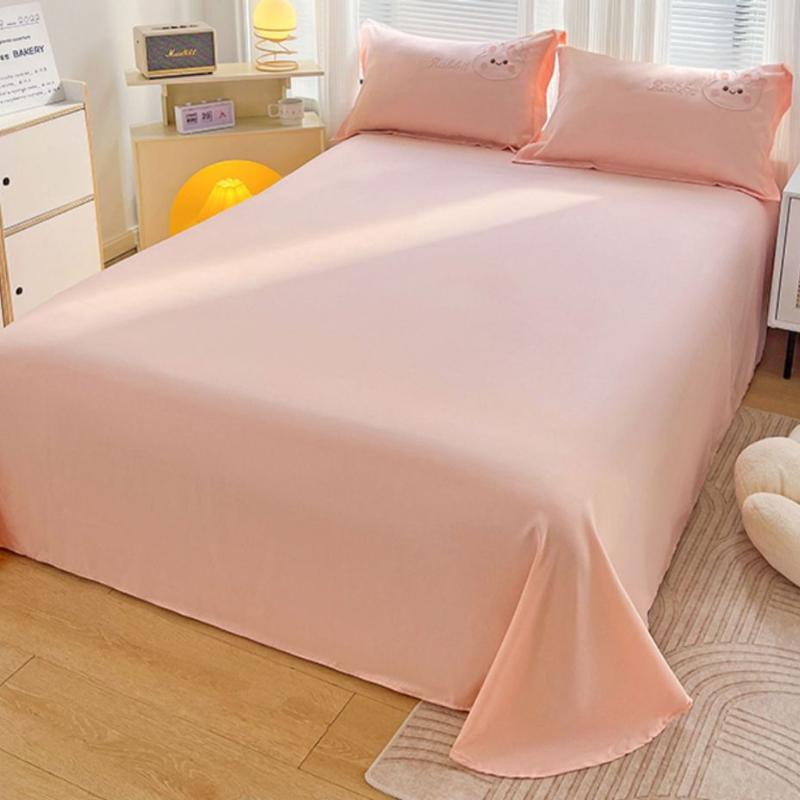 Four Seasons Universal Cartoon Style Four Piece Bedding Set Dormitory Three Piece Quilt Set Bed Sheet Simple Small Four Piece Set