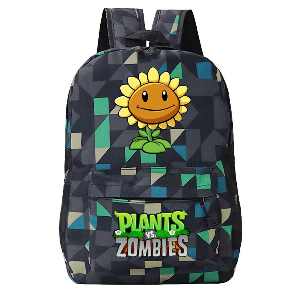 Game Merchandise Plants Vs. Zombies School Bag Casual Simple Backpack