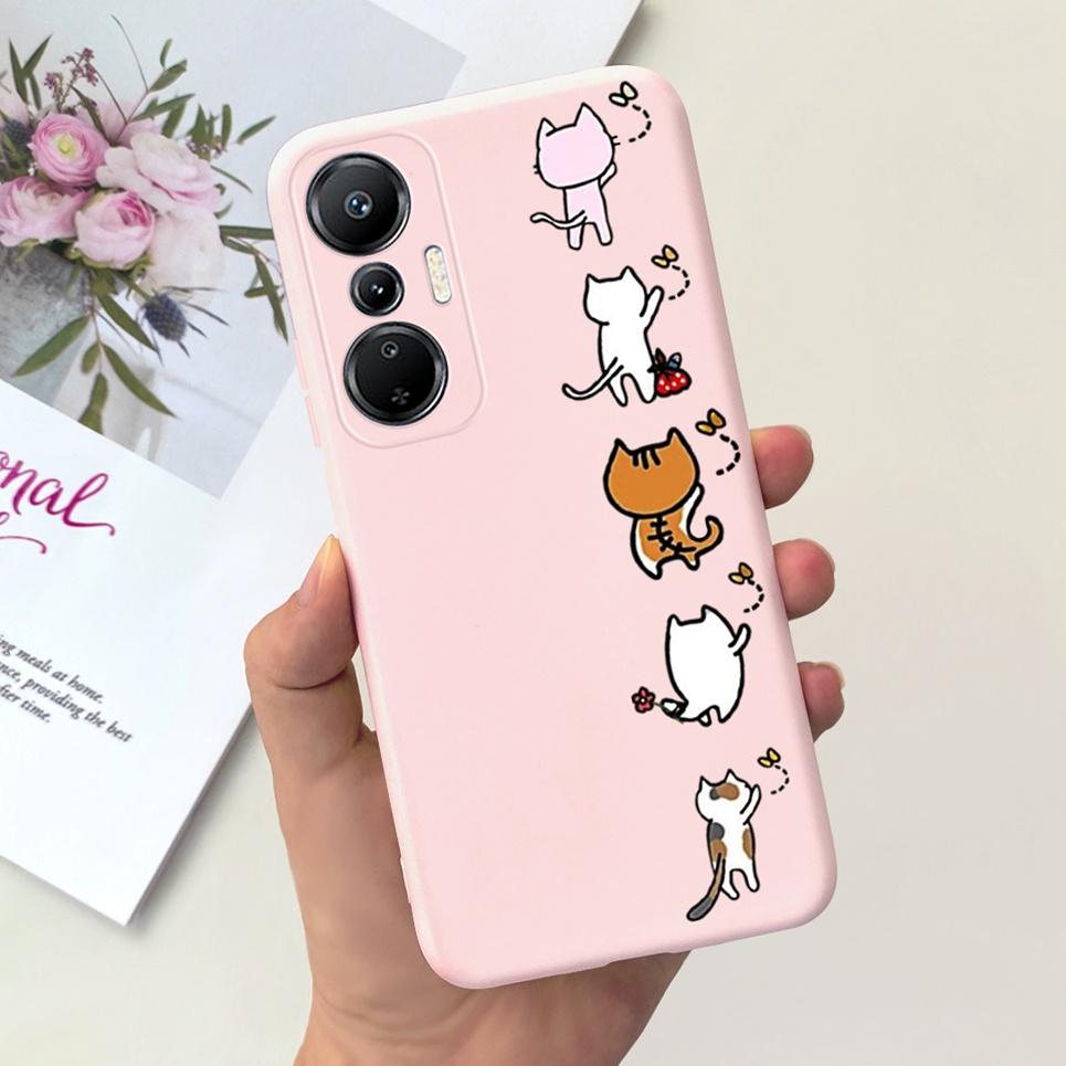 Case for Infinix Hot 20S Phone Cover 6.78'' Cute Cat Moon Night Silicone Soft Fundas for Infinix Hot 20S 4G Cases Hot20S X6827
