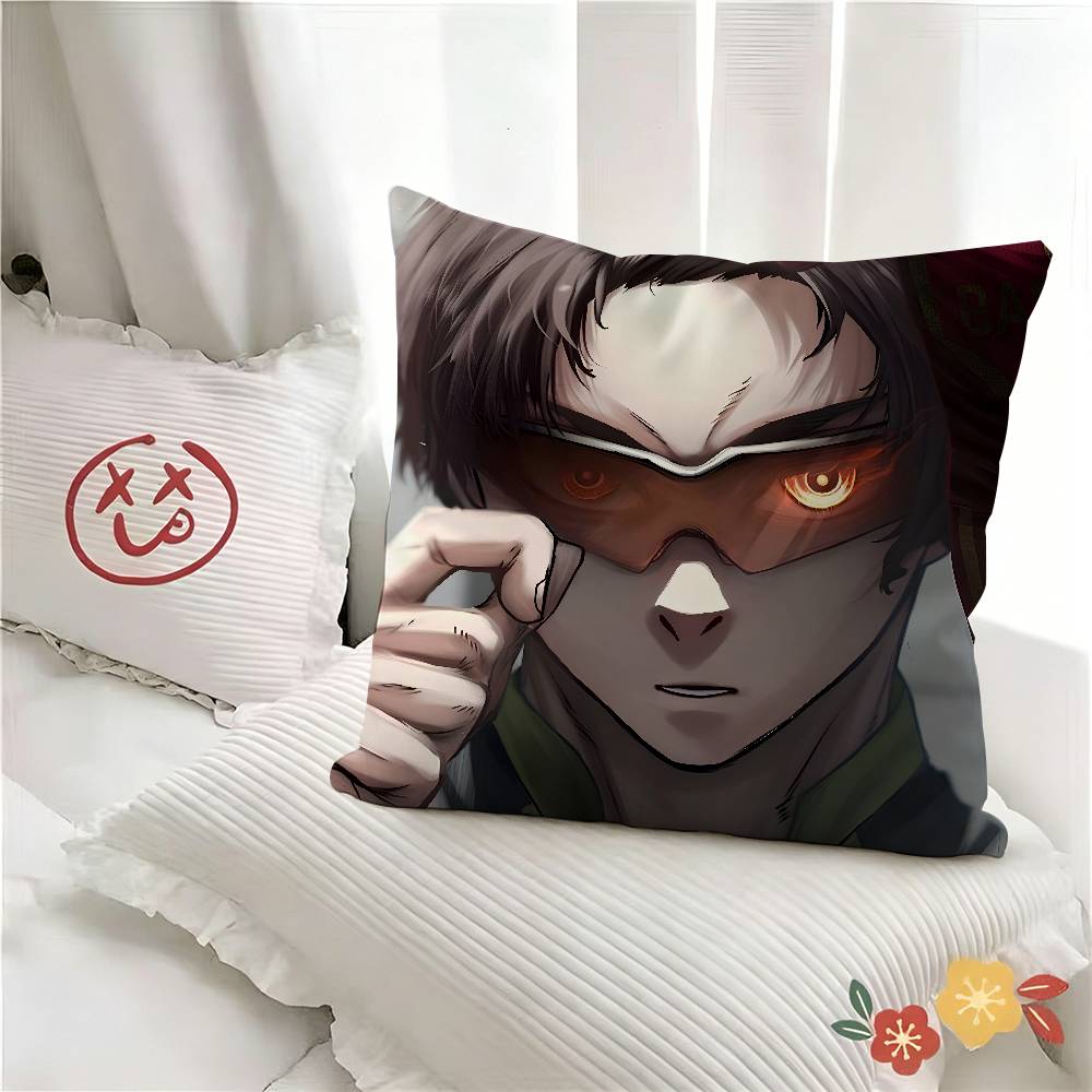 pc Anime Kenyu Yukimiya Pillow Case Fashion Square Pillowcase Bedroom Sofa Room Ins Decoration Leisure 40x40cm