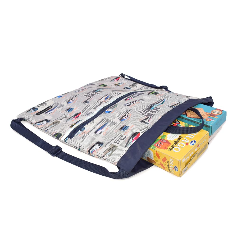 COLORFUL CANDY STYLE Backpack that can be worn over a school Includes name Large drawstring bag with zipper no ironing Shinkansen and Railway World