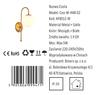Coola - 48 Cm Spherical Wall Lamp, Elegant Modern, Gold and Milky White