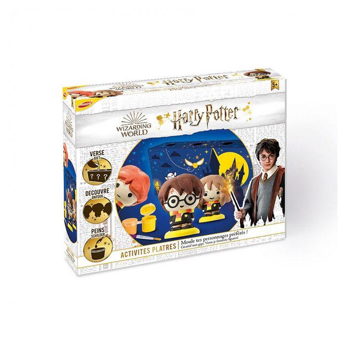 Kit créatif Plâtre Harry Potter - Joustra - Moule et peins tes personnages préférés - A partir de 5 ans