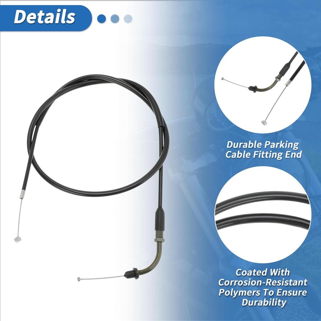 110cm Motorcycle Throttle Cable No.8831200 Throttle Control Cable for Harley Sportster XL883 XL1200 2002-2014
