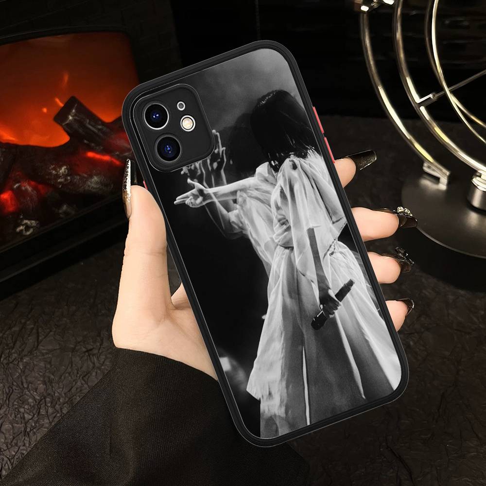 Popular Singer M-Mitski For IPhone Air 16 15 14 Plus 13 12 11 Pro Max Matte Cover Jelly Shockproof Phone Case