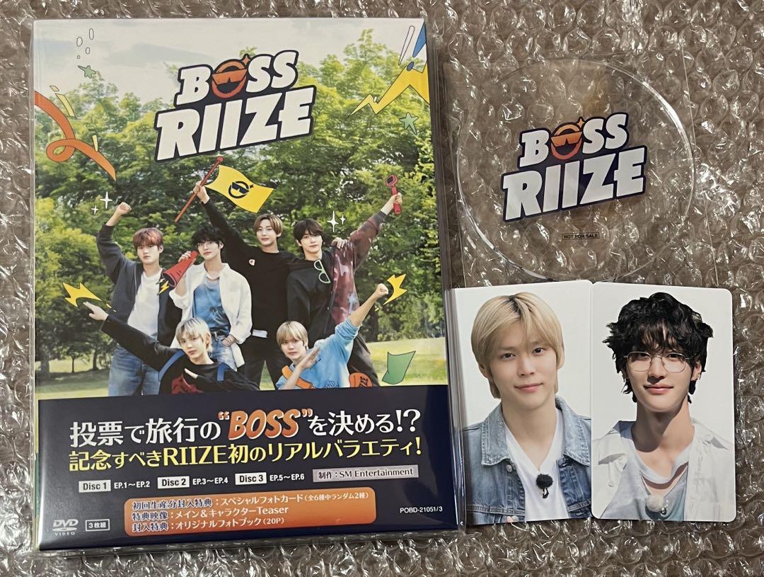 

[USED] BOSS RIIZE DVD Trading Card Eun-seok Won Bin