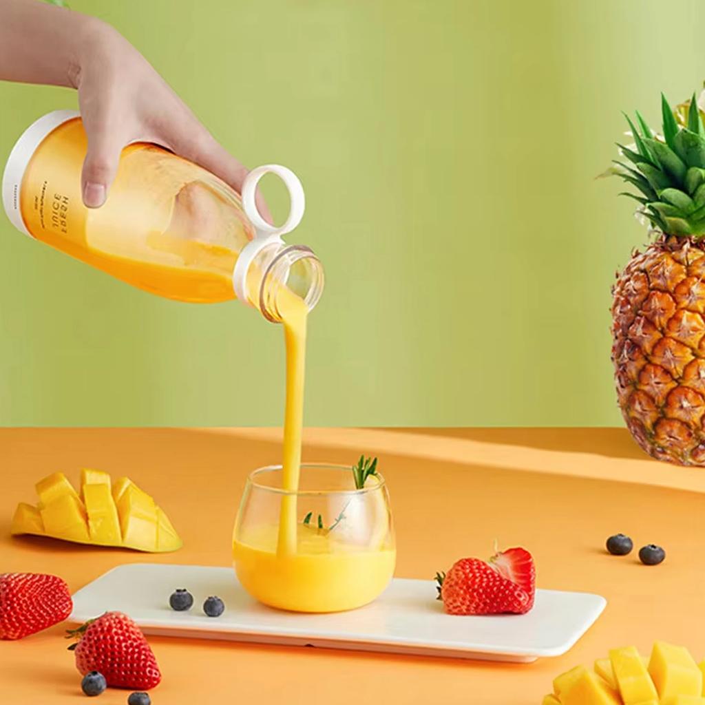 1pc-Multifunctional Portable Electric Juicer & Blender–Perfect for Milkshakes, Smoothies & Fresh Juices, Household Kitchen Tool