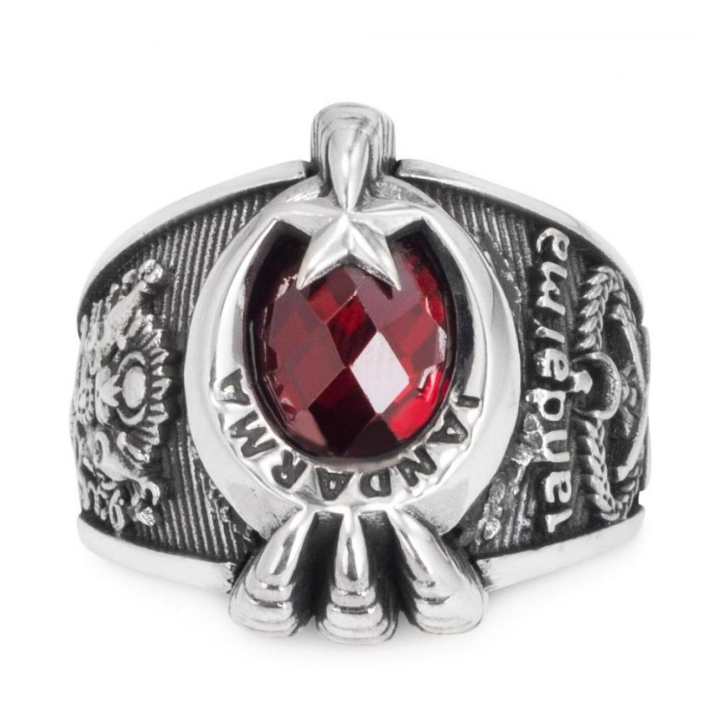 

Кольцо жандармерии с османским гербом