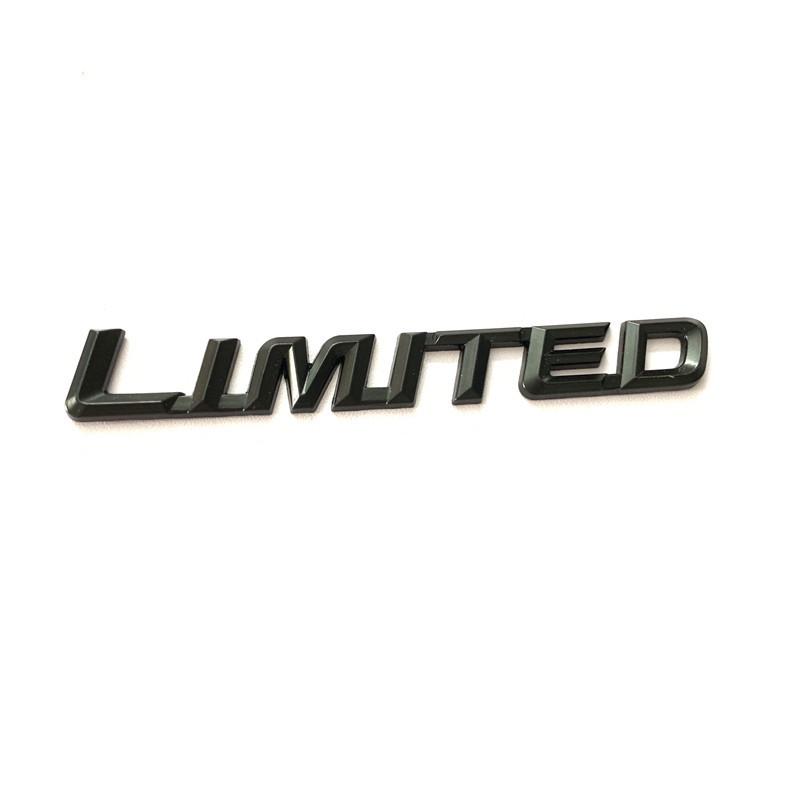 Suitable for Limited Edition 4WD Full Metal Car Sticker - Rear Four-Wheel Drive Modification