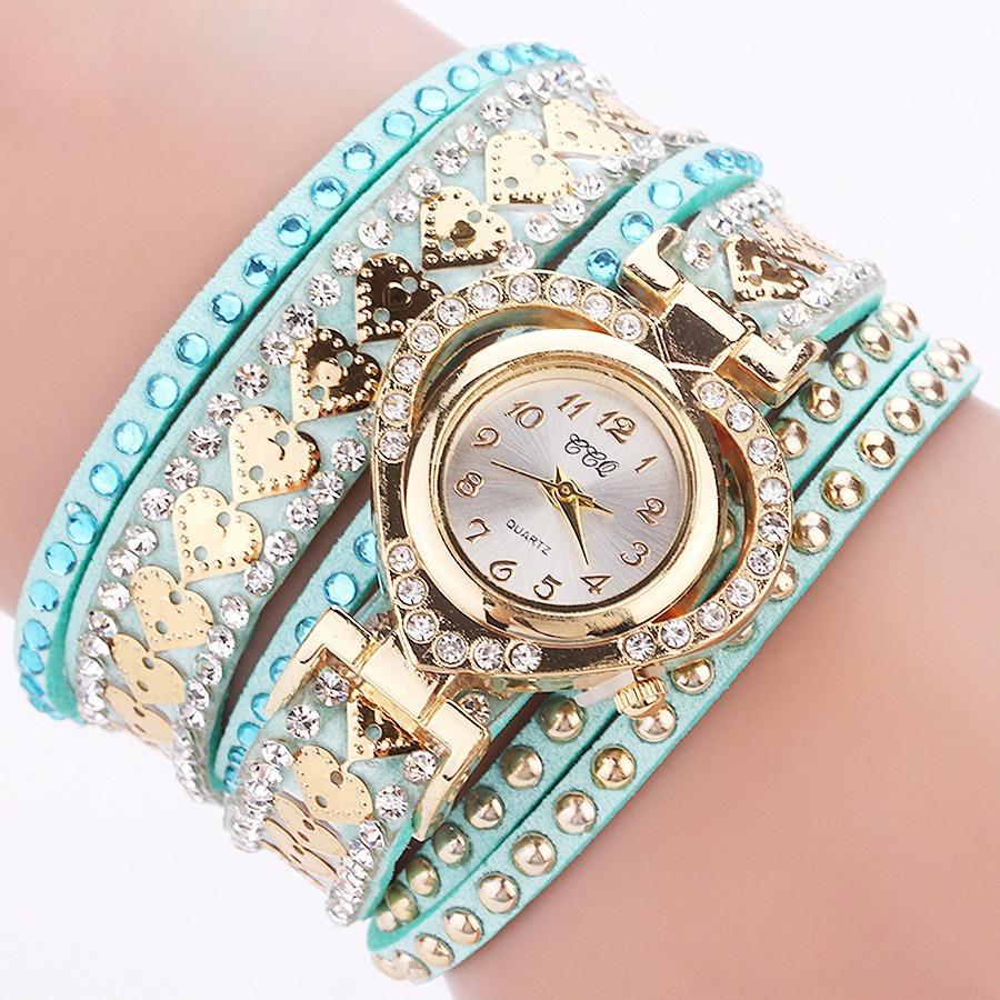 Women Fashion Long Strap Watch Ladies Casual Rhinestone Dress Watch Female Bracelet Wristwatch Relogio Feminino Clock