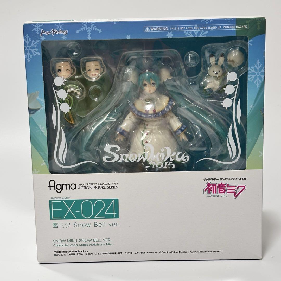 

[USED] figma EX-024 Hatsune Miku: Snow Bell ver.