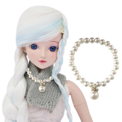 60Cm Doll Necklace Accessories  Pendant Pearl Necklace Jewelry