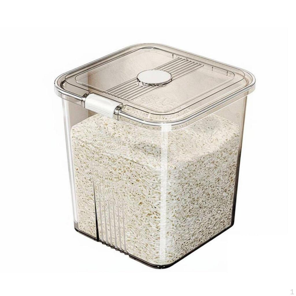 Rice Storage Container Versatile Airtight HumidityResistant Sealed Grain Bin for