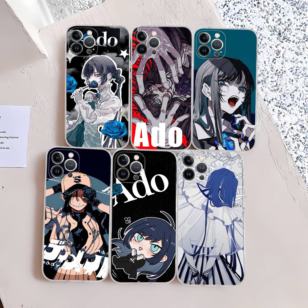 Virtuelle Sängerin Ado Handyhülle Für IPhone 17 16 15 Plus 14 13 Mini 12 11 Pro Max Weiche Hülle