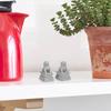 2Pcs Traditional Craft Guardian Lion Statue Sandstone Desktop Adornments  Zen Room
