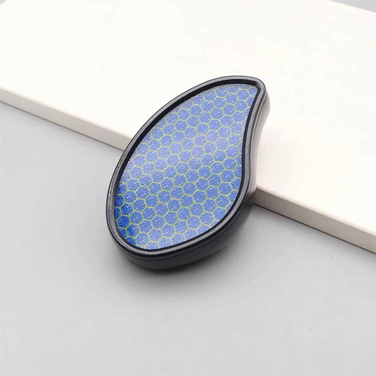 

Нано-стеклянная шлифовальная машина для ног для удаления омертвевших мозолей, пилка для подошвы, шлифовальный камень для педикюра чёрный