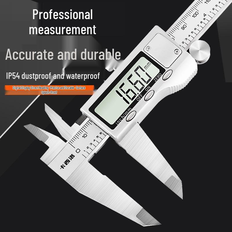 Electronic Digital Vernier Caliper: High-Precision Industrial-Grade Measuring Tool for Depth and Height