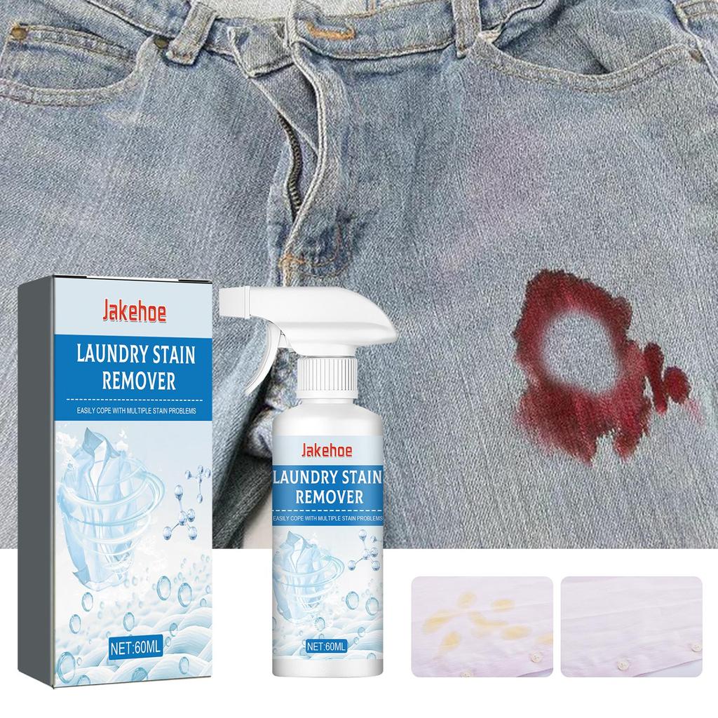 60ml Kleiderreiniger Kleiderreiniger Fleckenentfernung Hartnäckige Flecken Ölflecken Vergilbung Reinigung Chemische Reinigung