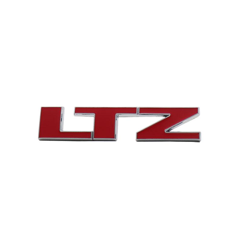 Chrome LTZ LSX for Tahoe Suburban Silverado Avalanche Sierra Emblem Badge Sticker