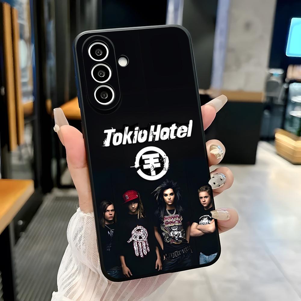 Funda de Teléfono de la Banda T-Tokio Hotel Para Samsung S26 S25 Plus S20 S20 Plus S22 Ultra S23 FE S21 Plus S21 Ultra Cubierta Suave