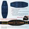 Durable And Safe Smart Muscle Toner Abdominal Toning Belt Abs Trainer Usb Recharge Body Massager Home Gym Training Fitness Equipment