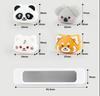Cable Organizer Magnetic Cable Holder Animal Design Clip USB Cute Cable Management Car Storage PC Desk Organizer Organizer Cartoon 4MM Cable