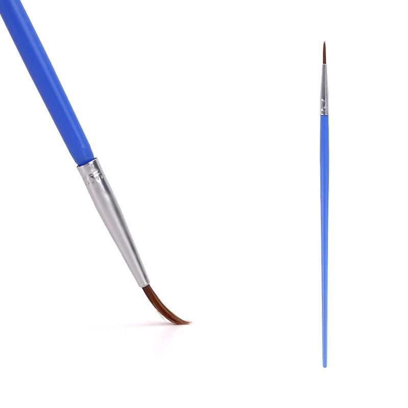 Children’s Paint Brush Set: Acrylic, Oil, Liner, Plastic Flat, and Nylon Brushes