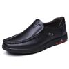 Scarpe da Uomo per Tutte le Stagioni Piattaforma Pelle Casual Moda Comode Comode da Indossare per Uso Quotidiano Materiale Resistente Di Buona Qualità
