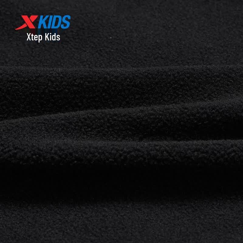 Xtep Kids 'Rock Shell' Tech Fleece Hooded Windbreaker Jacket