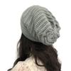Outdoor Crochet Slouchy Ski Cap Knitted Hat Beanie Hat Baggy