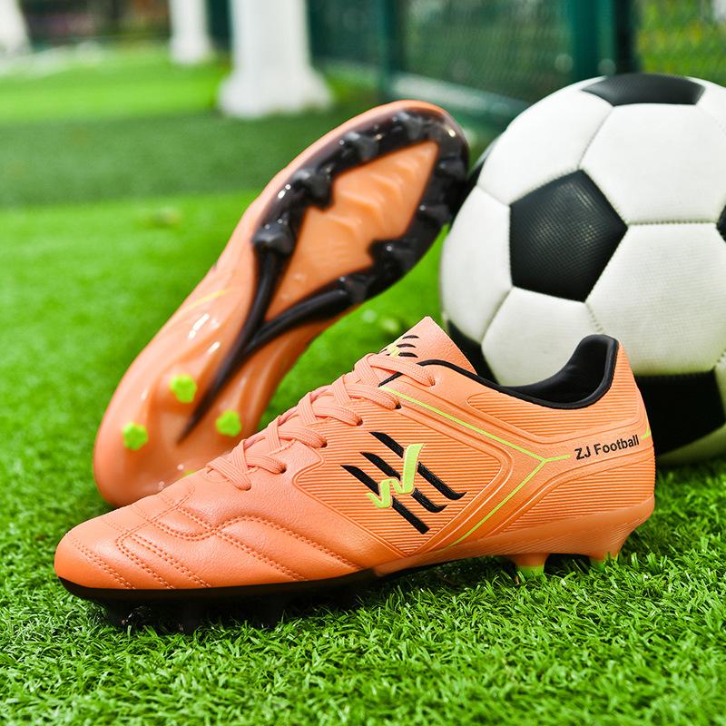 New student spike football shoes men's and women's breathable non-slip sports shoes youth game sports football shoes