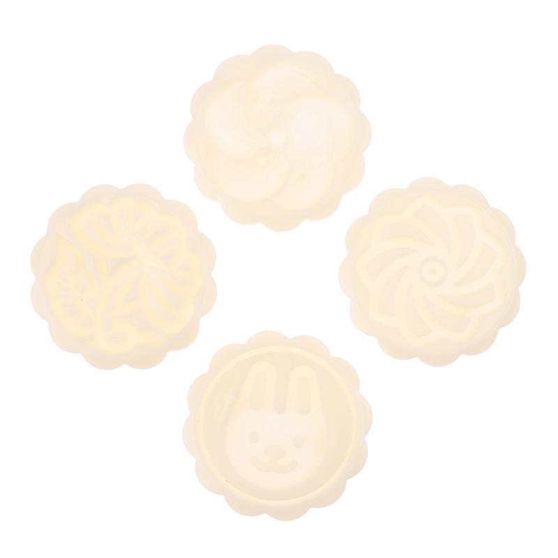 Sakura Mooncake Mold Mid-Autumn Festival Hand-Pressure Flower Moon Cake Mould Diy Hand Mooncake Pressure Fondant Decoration Tool