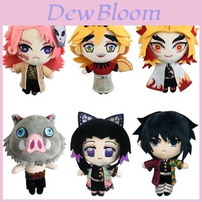 Adorable 20cm Soft Plush Doll Featuring Kimetsu No Yaiba Demon Slayer Theme For Kids' Gift