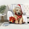 Home decoration plush Throw Sofa blanket Bedspread bed fluffy soft blankets decor Plaid Modern simple Merry Christmas winter