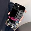 Θήκη Κινητού Anime Rock Band Gorillaz Για IPhone 17 Pro Max 15 Pro 16 14 Plus 12 13 Mini 11 Pro Αντικραδασμικό Γυάλινο Κάλυμμα