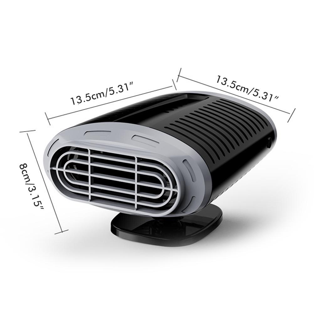 

1224В Электрический Автомобильный Грузовик Нагреватель Холодный и Теплый Ветер Обдув Ветрового Стекла Вентилятор Обогреватель Транспортного Средства