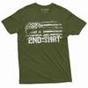 Men's Pro Gun Patriotic T-shirt 2nd That Shirt Gun Rights Constitution Tee