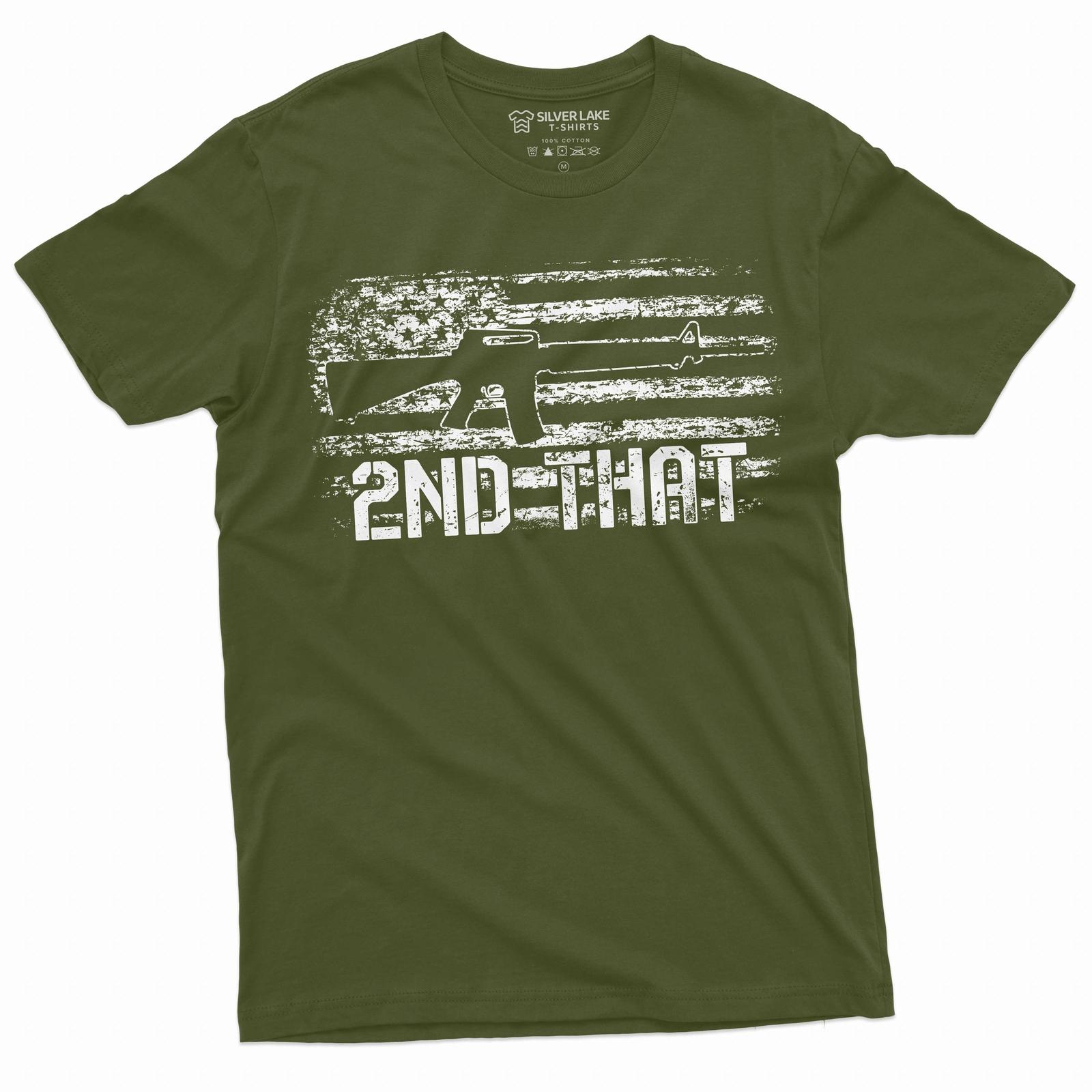 Men s Pro Gun Patriotic T-shirt 2nd that Shirt gun rights constitution tee S разноцветный