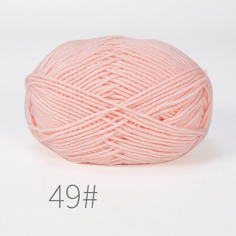 10Balls 500g Soft Milk Cotton Yarn Crochet Threads for Knitting Wool DIY Crafts Sweater Baby Wool Hand Knitting Crochet Yarn