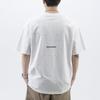 Summer American High-density Knitted Comfortable Fit Stylish Printed Mens T-shirt Short-sleeved