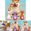 High Quality Squeaky Rubber Pet Toy For Dogs In Fun Cartoon Design And Colors