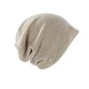 Double Layer Knitted Outdoor Baggy Skullcaps Polyester Fashionable Baotou Hat  Autumn Spring