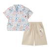 PawinPaw Cartoon Bear Summer Boy's Two-Piece Set